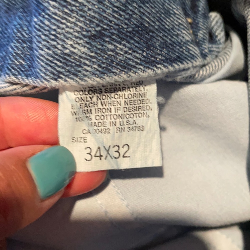 Mens LEE Jeans 34x32
